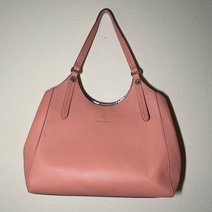 flamingo pink nanette lepore shoulder bag